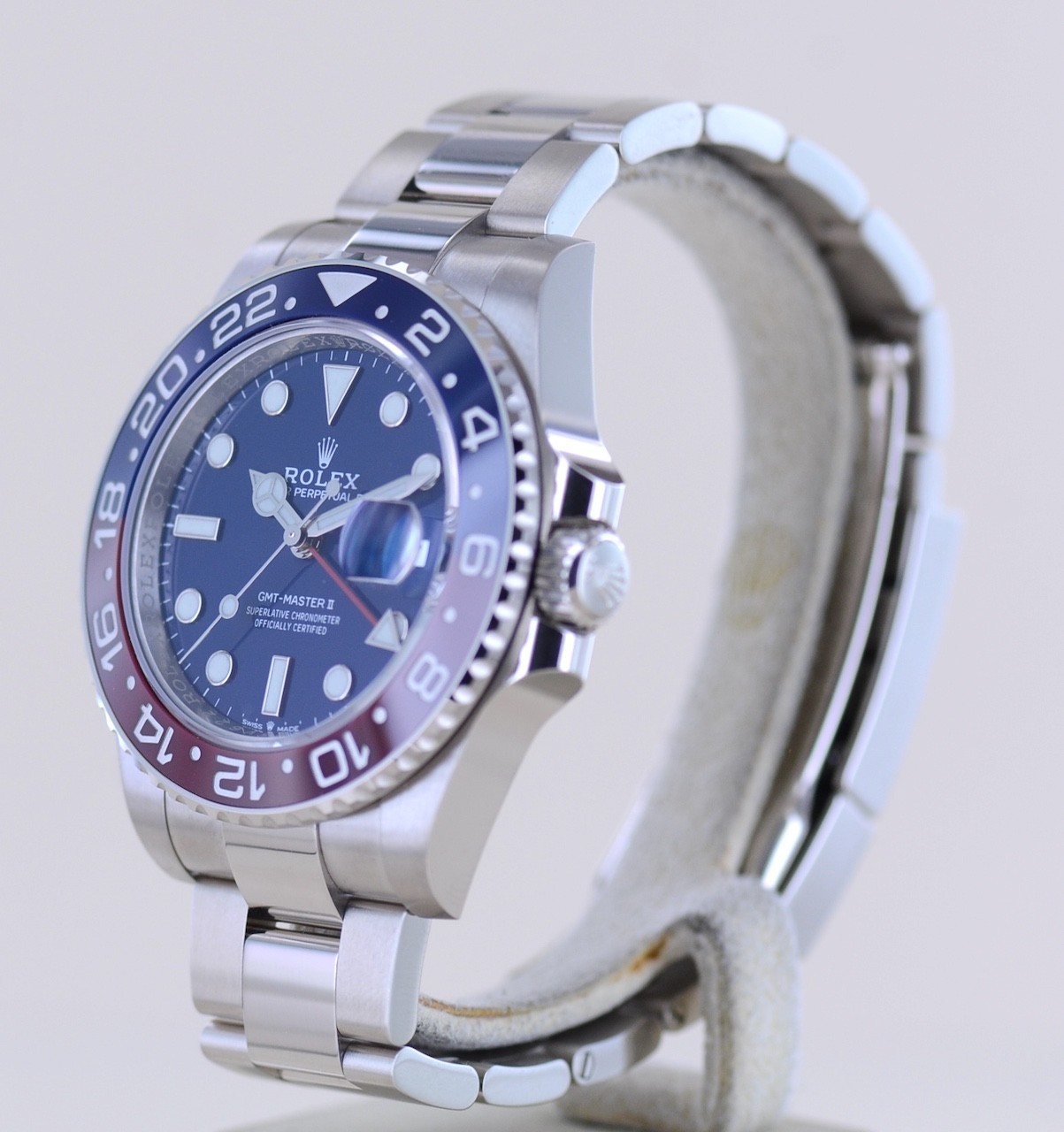 Rolex GMT-Master II Weissgold Meteorit-Zifferblatt 126719BLRO – Bild 4