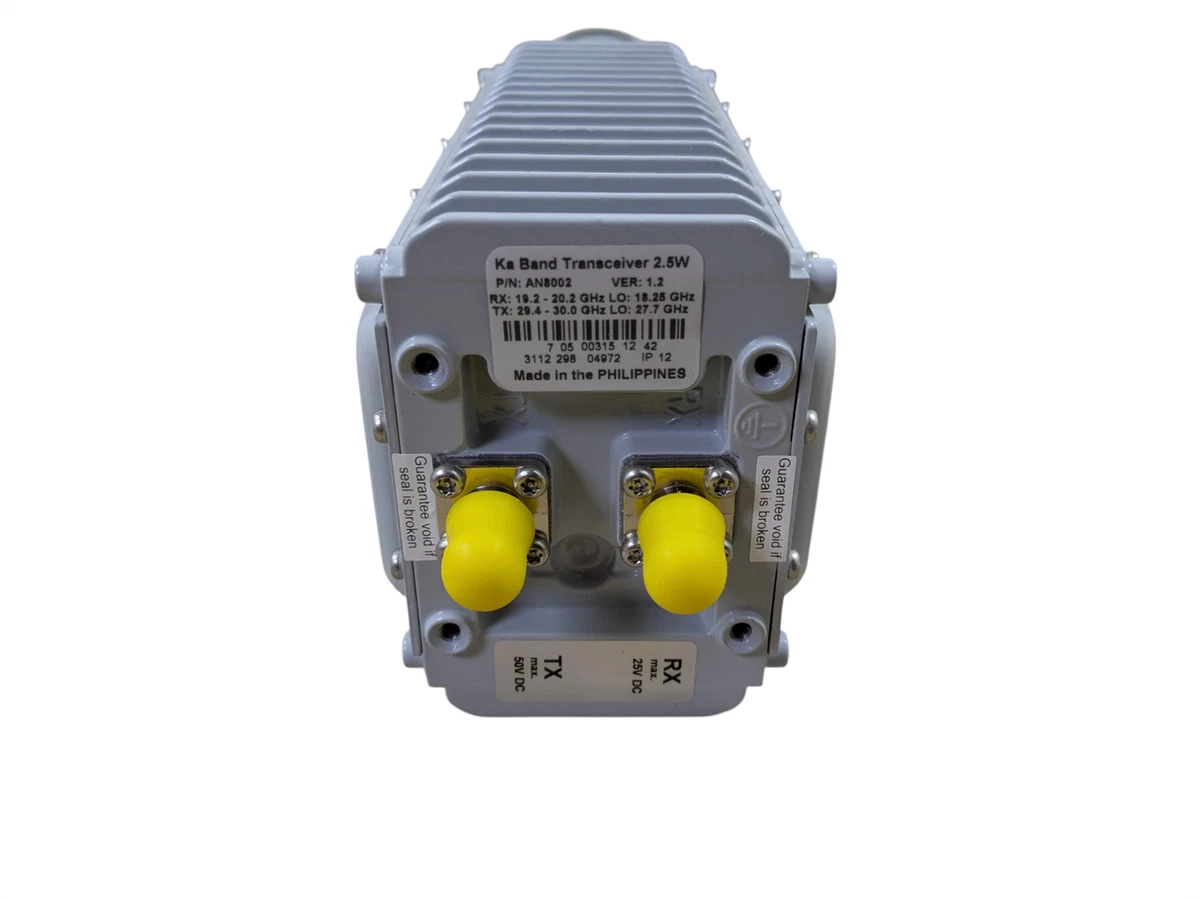 Transceptor Gilat banda Ka 2,5 W AN8002 con conjunto de alimentación Ka 76 7580601