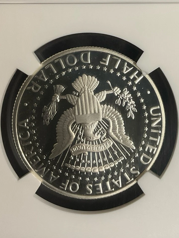 1995-S SILVER PF70 UCAM Kennedy Half Dollar NGC Signature Label - Image 4 of 4