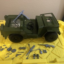 Jeep da combattimento e accessori VINTAGE 1973 EMPIRE CAROLINA - adatto a GI Joe & Big Jim EX