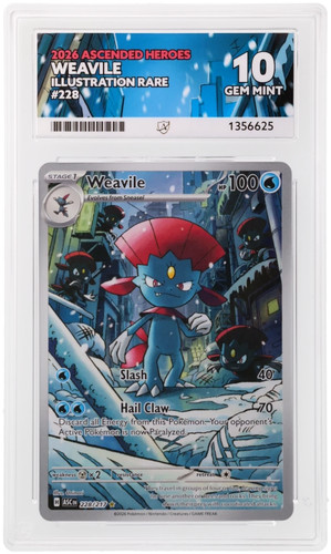 Weavile graded ACE 10 for sale on eBay