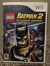 LEGO Batman 2: DC Super Heroes (Nintendo Wii, 2012) Tested.