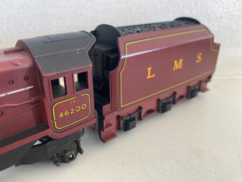 TRIANG LMS R258 PRINCESS ROYAL PACIFIC 46200 LOCO MAROON LINED ORANGE - Picture 16 of 19