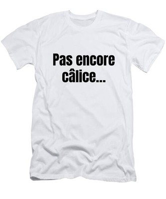 Pas encore calice Quebec Swear In French Funny Gift T-Shirt