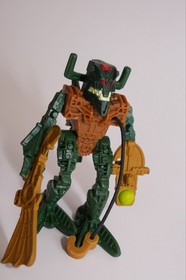 Lego Bionicle Piraka Zaktan Green The Snake 2006 McDonalds Toy Cake Topper