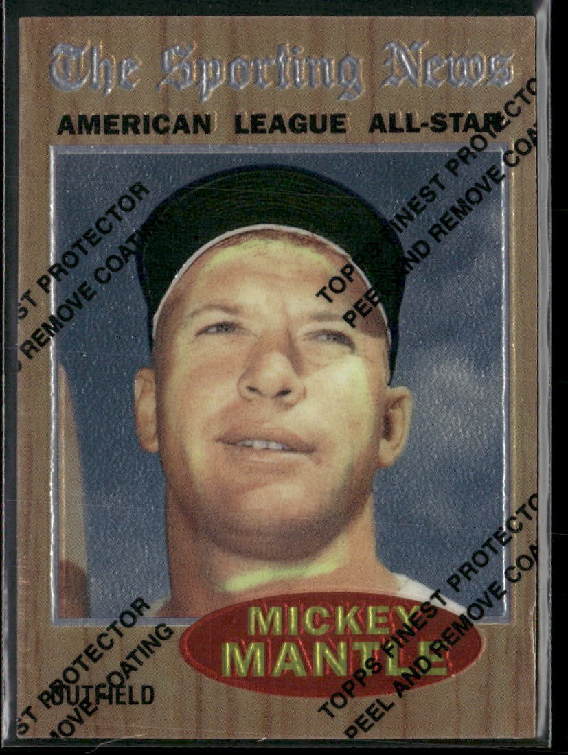 1997 TOPPS THROWBACK 1962 Topps #471 Mickey Mantle | eBay