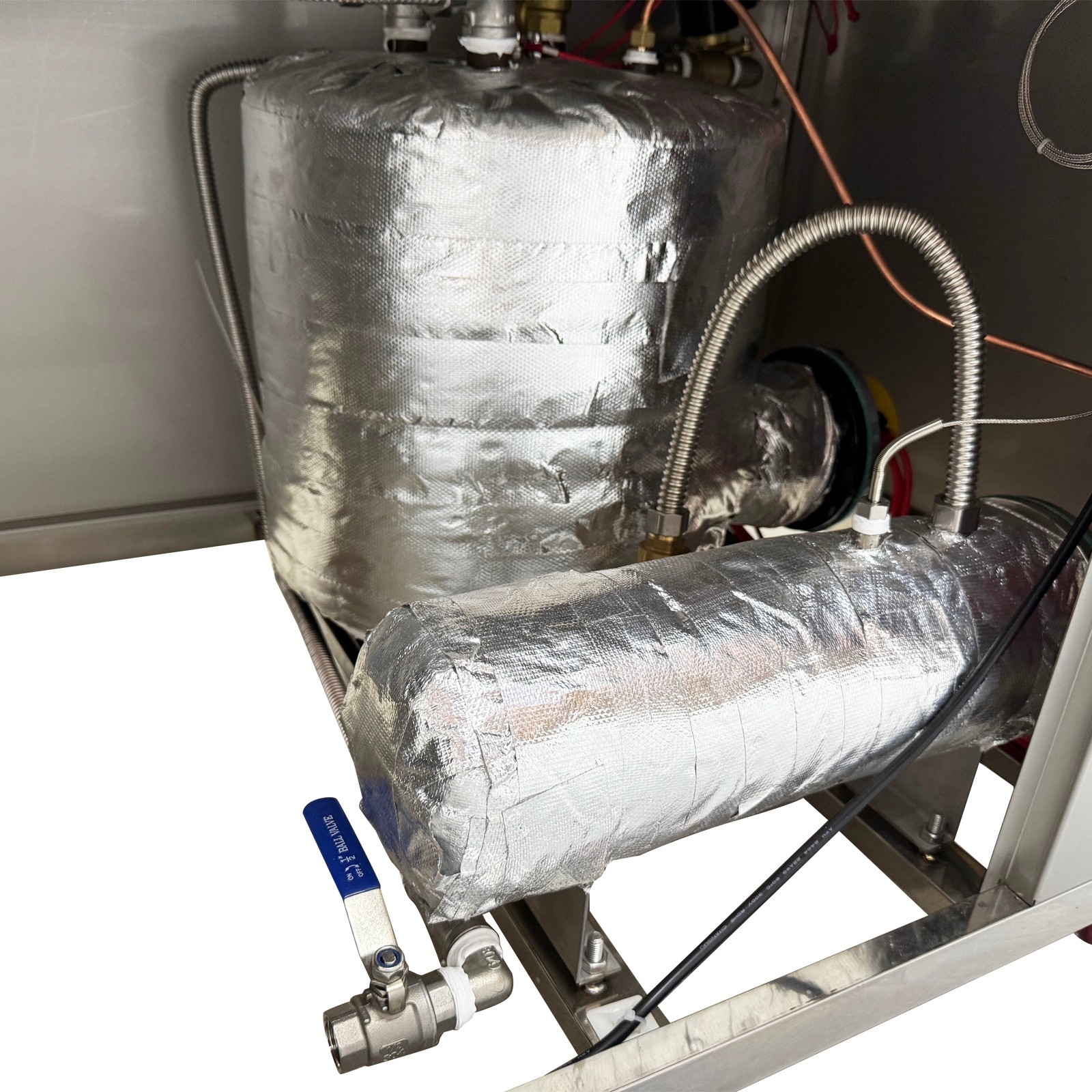 Automatic Label Steam Shrinking Machine with 24KW Steam Generator 220V 3PH