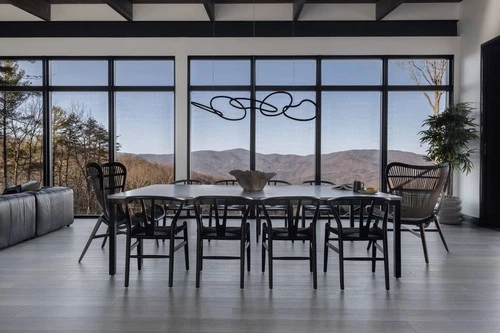 ET2 Unity 55" Brushed Champagne LED Modern Rings Pendant Light - Picture 9 of 10