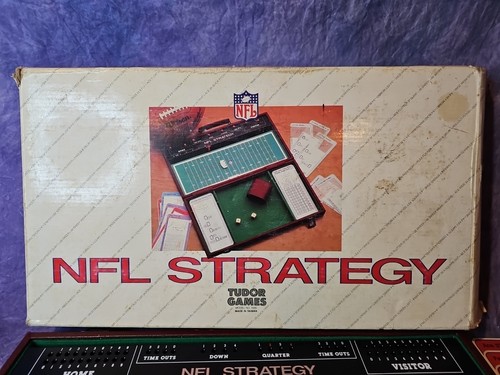 Vintage 1987 NFL Strategy Tudor Games Football Briefcase model #1000 - Picture 6 of 11
