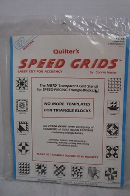 Quilter's Speed Grids ~ #670181 ~ 1 Grid for 2-Inch Blocks ~ READ