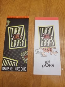 Rare TurboGrafx-16 Console Lot + Keith Courage + Bonk + 3 TurboPlay Magazines + 