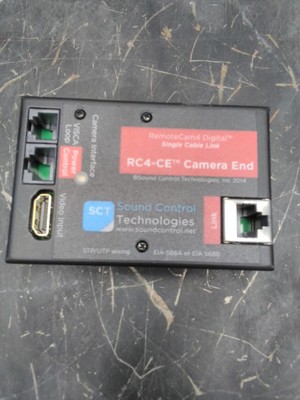 Sound Control Technologies Remote RC4-CE CameraEnd Transmitter