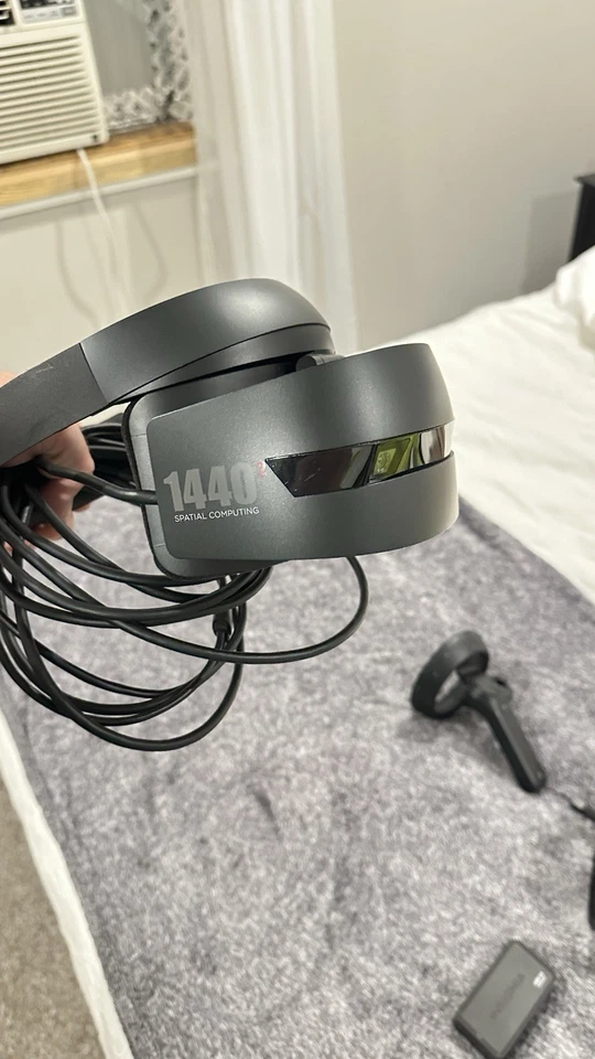 Auriculares de realidad mixta HP Windows 1440 2 computación espacial VR1000-010 desarrollador E Foto 2 de 4