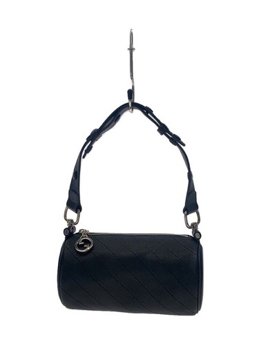 GUCCI handbag leather Black 760170 Used
