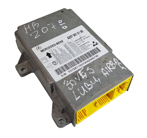 Mercedes-Benz E C207 W207 2010 SRS Steuergerät A2079010100 OEM Ersatzteil