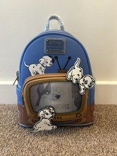 101 Dalmatiner 60th Anniversary K9 Krunchies Loungefly Rucksack Tasche Neu mit Etikett LACC