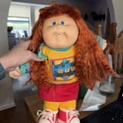 Cabbage Patch Kid Designer Line Doll ~ Girl w/  Red Hair & Blue Eyes HTF Perfect
