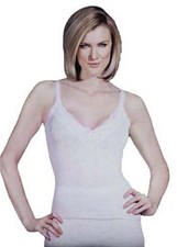 Ladies Thermal French Neck Spencer Underwear Loungewear Ski Wear