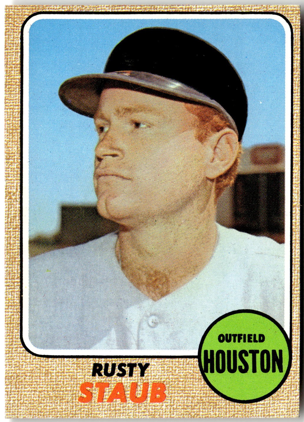 1968 Topps #300 Rusty Staub