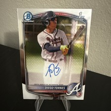 Diego Tornes Bowman Chrome 2025 Auto
