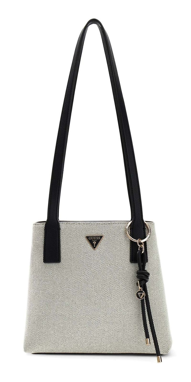 GUESS shoulder bag Alice Small Tote Natural / Black