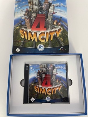 SimCity 4 PC Spiel Sammler Big Box + Code Der Erweiterung Und Leerhülle