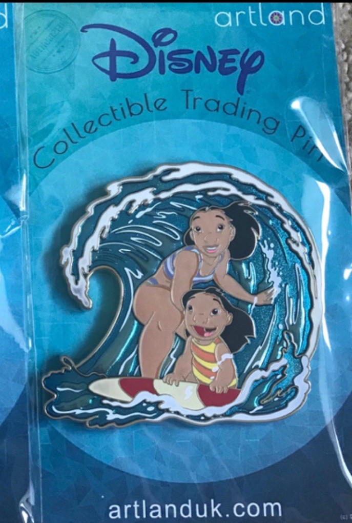 Disney Pin Artland UK Lilo & Nani LE 250