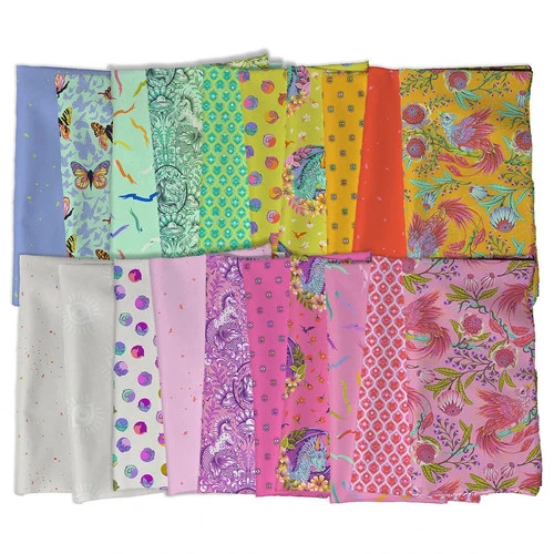 Fat Quarter Bundle Tula Pink, Legendary, Quilt Fabric 100% Cotton 20 FQs - product listing photo