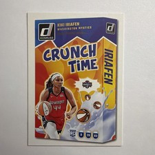 2025 Panini Donruss WNBA - Crunch Time Kiki Iriafen #20 Press Proof (RC)