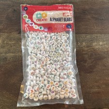 Horizon Group Go Create Plastic Bright Alphabet Beads  360 Beads