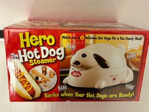 The Hero Electric Hot Dog Steamer Cooker - New in Box