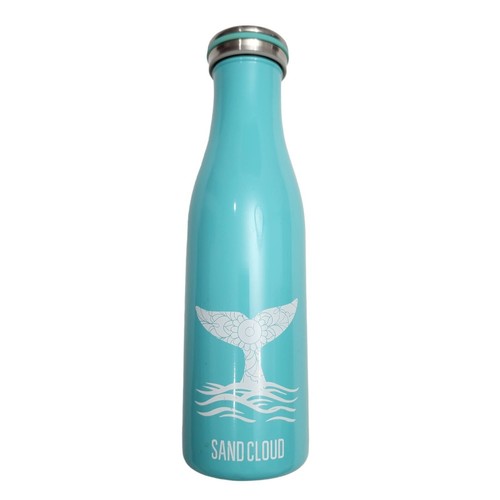 Sand Cloud Water Bottle Save The Fishies Stainless Steel Double Wall Insulated - Picture 2 of 8