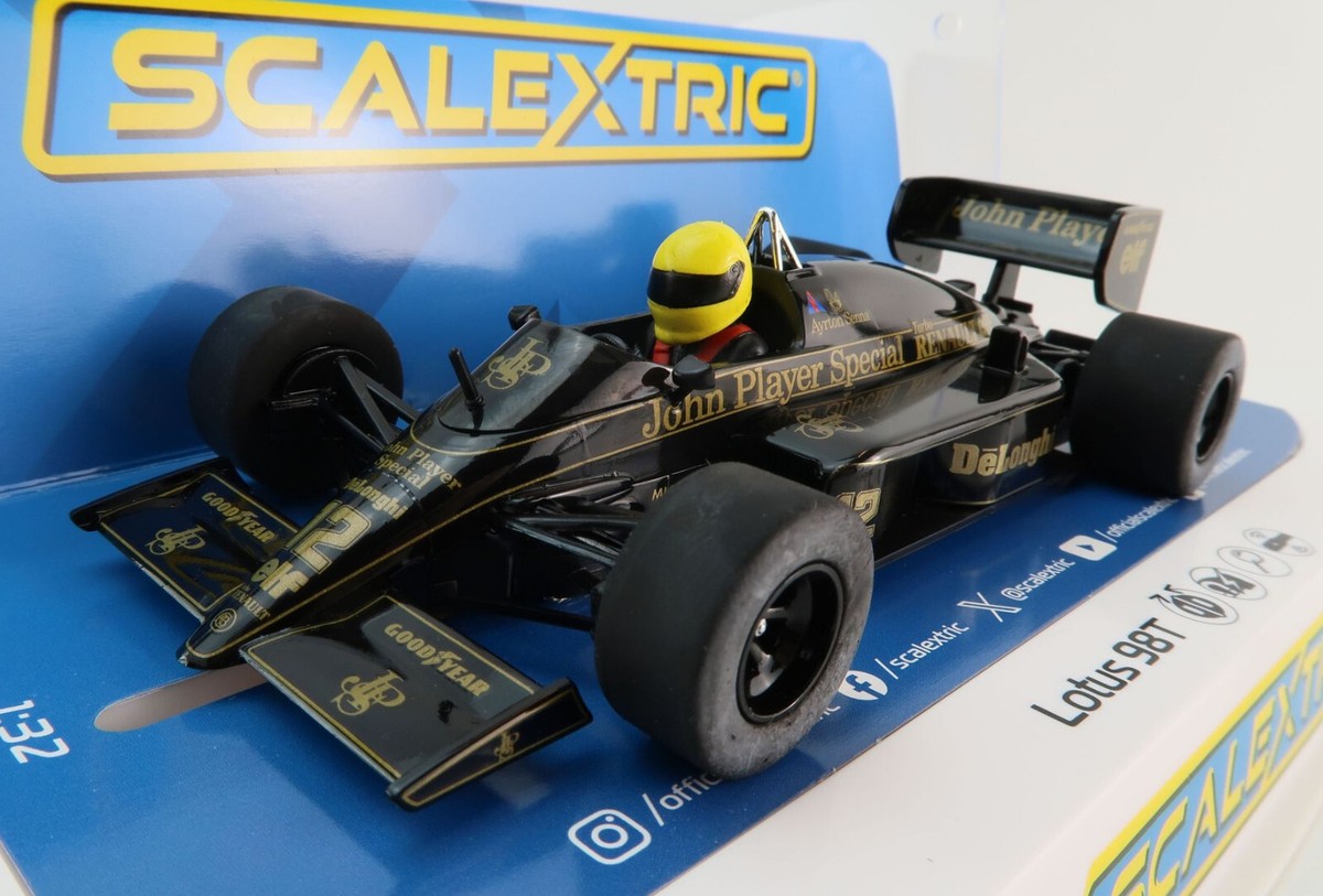 Ayrton Senna Lotus ミニカー 1:18 Scalextric C4529 LOTUS 98T F1 - AYRTON SENNA Slot Car 1:32 Scale