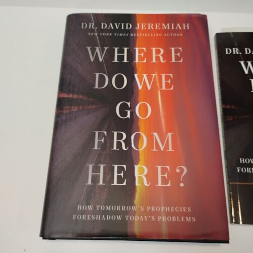 David Jeremiah Where Do We Go From Here DVD’s BOOK & STUDY GUIDE Prophecies - Foto 2 di 10