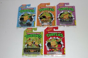 Teenage Mutant Ninja Turtles Complete Set NEW 2020 Hot Wheels Teenage Mutant Ninja Turtles Complete Set NEW 2020 Hot Wheels
