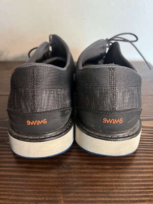Swims mens Oxford lace up shoes size 10 US SWIMS Shoes Mens Size 10 Barry Oxford Dark Gray Knit Mesh  main image 2