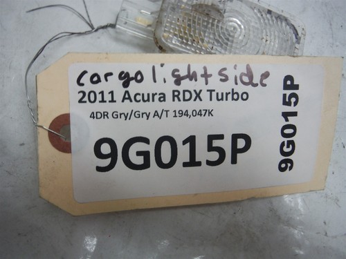 2011 ACURA RDX TURBO REAR INTERIOR CARGO SIDE LIGHT OEM 2007 2008 2009 2010 2012 - Picture 5 of 5