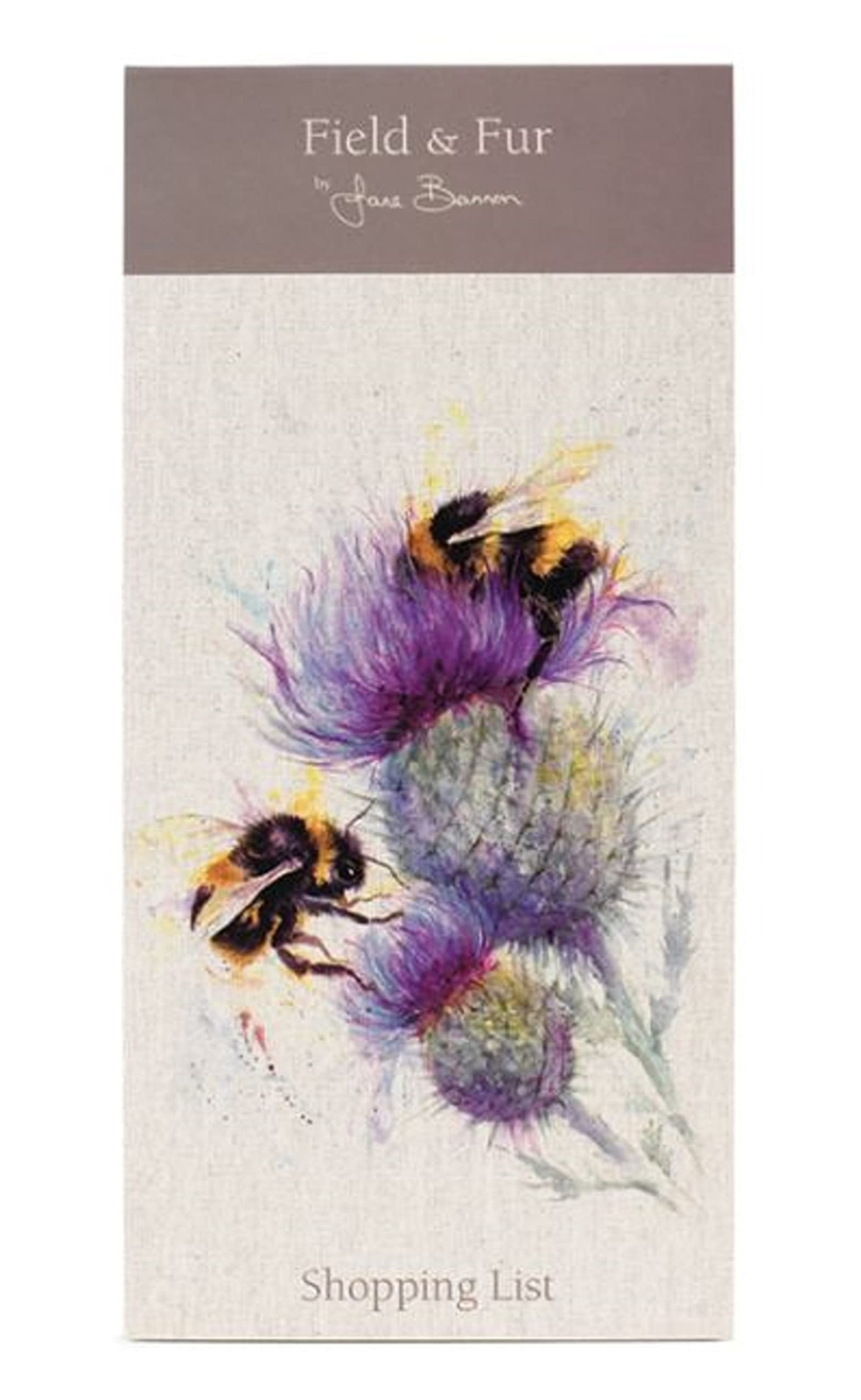 Pyramid International Jane Bannon - Taccuino con scritta Bees on Thistle, 10 cm