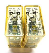 IDEC 10A General Purpose Relay RH1B-UL-AC120V [Lot of 2] NOS
