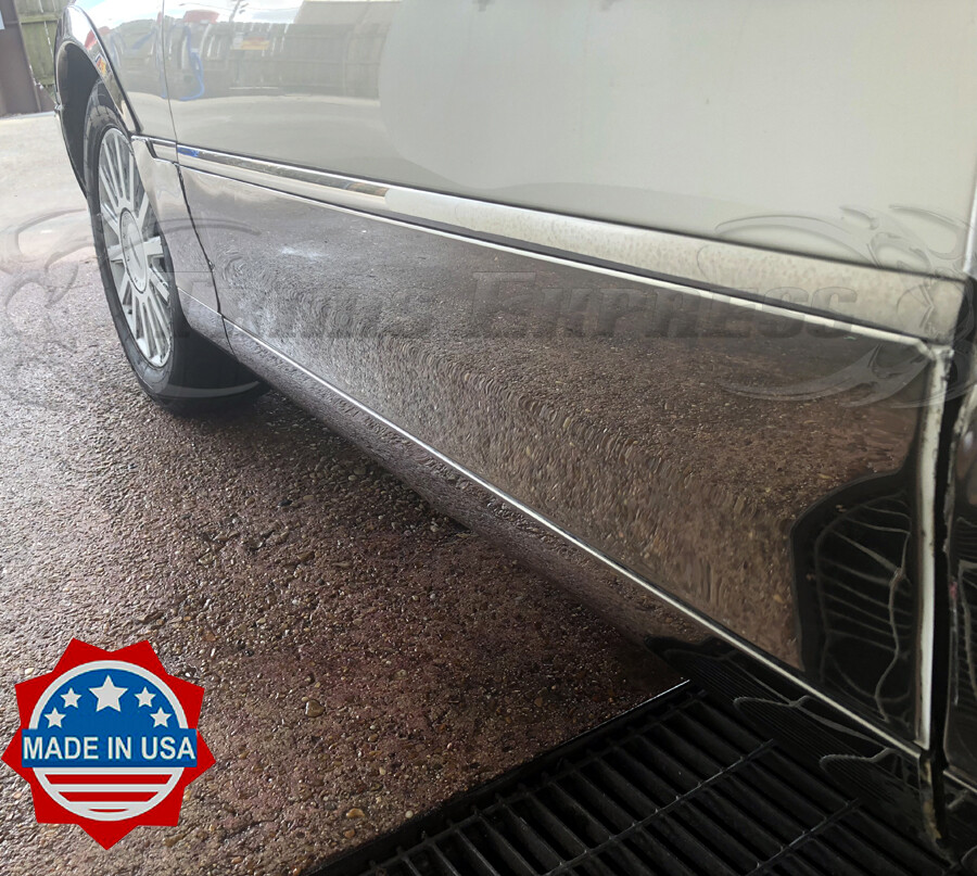 2003-2011 Lincoln Town Car Rocker Panel Molding Trim 9