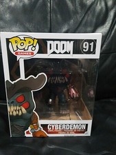 Funko Pop Vinyl Cyberdemon 91 Doom Games 