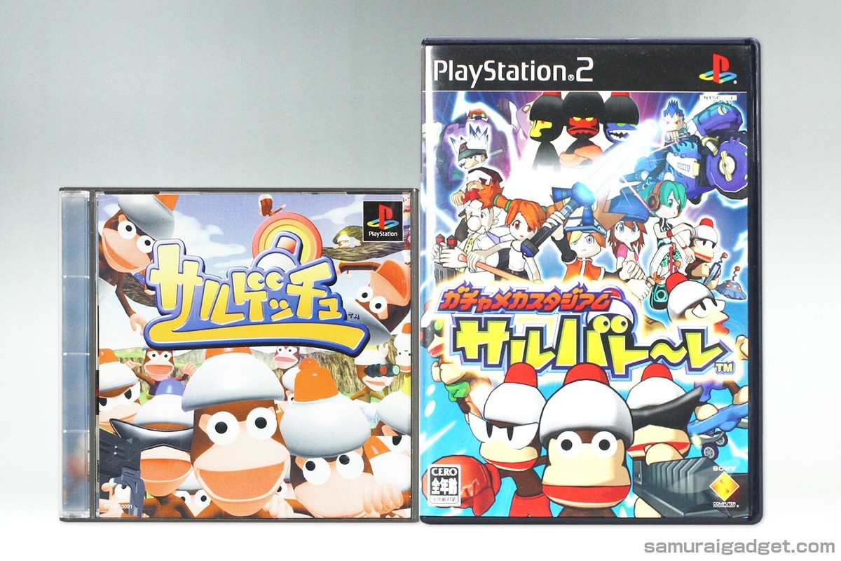 Ape Escape 1(PS1) & Ape Escape:Pumped & Primed(PS2) [Japan NTSC-J