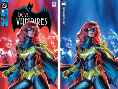 DC vs. VAMPIRES #1 (FELIPE MASSAFERA EXCLUSIVE HOMAGE VARIANT A, B SET) ~ DC