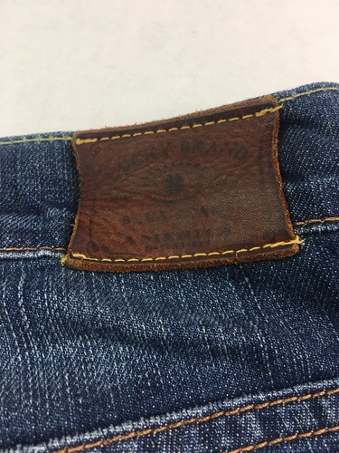 Size 6 28 Lucky Capri Cropped Jeans Easy Rider 7e11002 dark straight leg - Picture 7 of 8