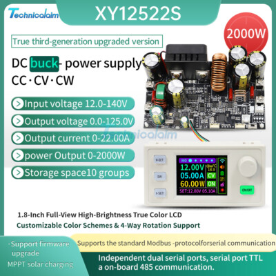 XY6020LV CNC Adjustable Voltage Regulator DC Buck Power Supply Module 22A/2000W