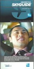 AMEX SkyGuide airline guide (OAG competitor) N Am pocket timetable 1/10 [1042]