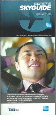 Sky Guide Ebay AMEX SkyGuide airline guide (OAG competitor) N Am pocket timetable 1/10 ...