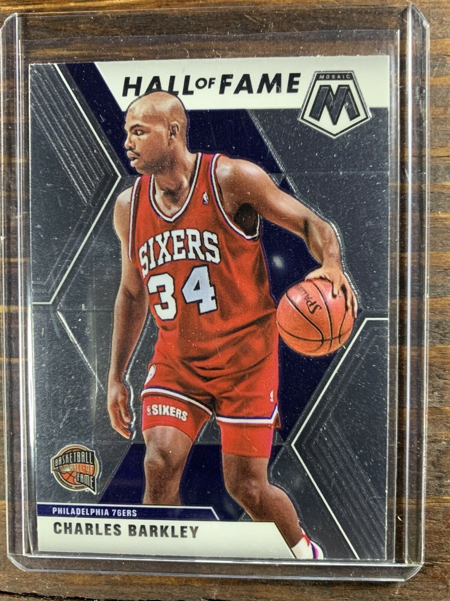Charles Barkley Basketball Card #282 Panini Mosaic Charles Barkley Basketball Card #282 Panini Mosaic