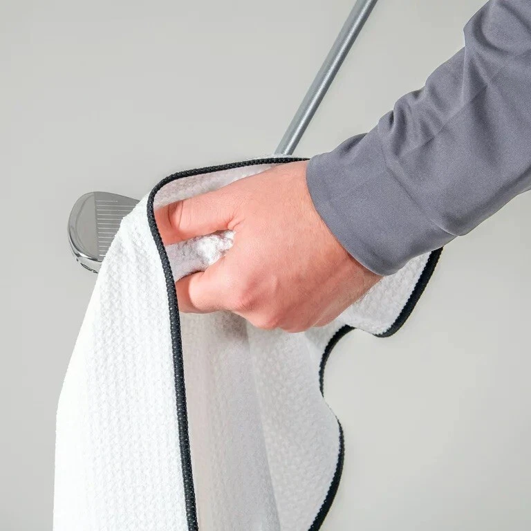 Athletic Works Players Golf Towel, White - Image 2 of 4