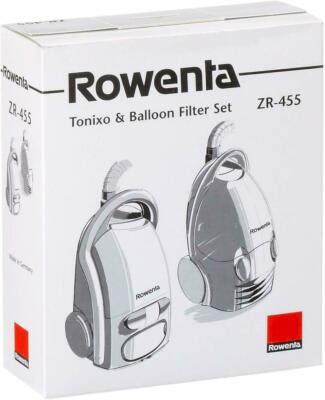 Rowenta Tonixo & Balloon Vacuum Bags and Filter Set (10 Pack) ZR-455